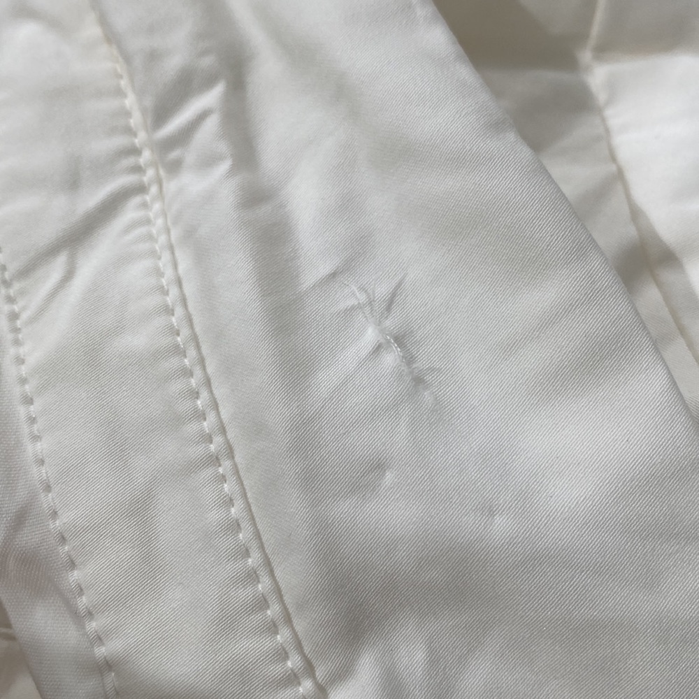 Pomander Place White Ella Classic Everyday Collared Shirt Dress Size XL - Picture 12 of 12